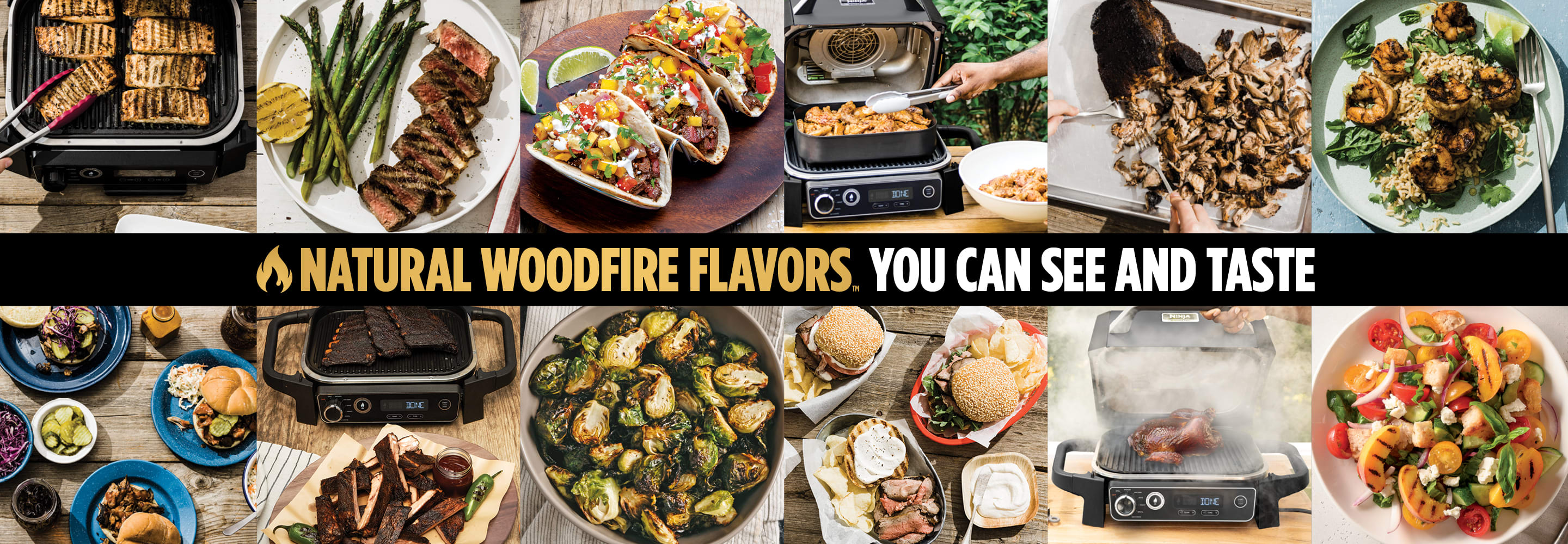 Outdoor Grills | Electric BBQ Grills & Smokers - Ninja Woodfire™ Outdoor Grills | Electric BBQ Grills & Smokers - Ninja Woodfire™